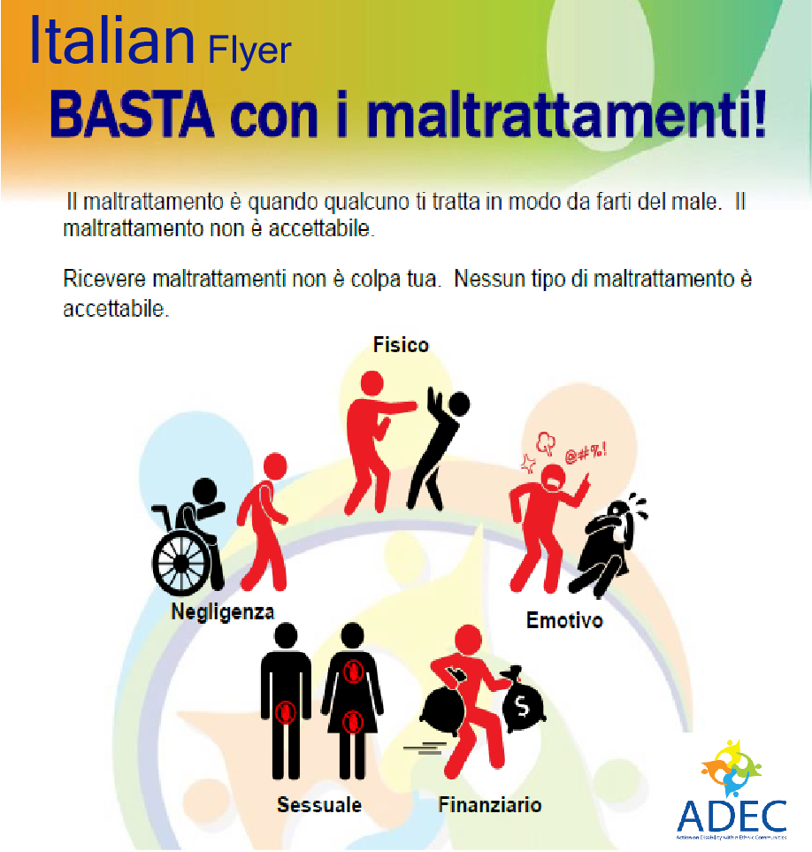 Safeguarding Website Italian Flyer 01