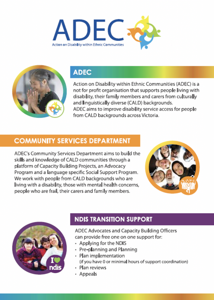 About Community Services | ADEC