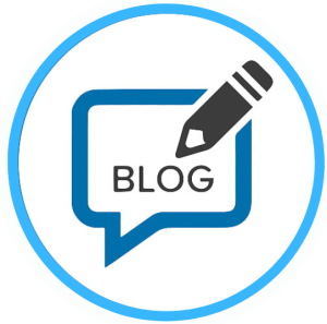 Blog blue icon 1