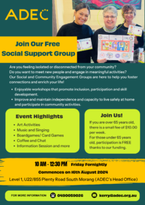 Social Support Group Flyer 1